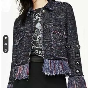Zara tweed jacket